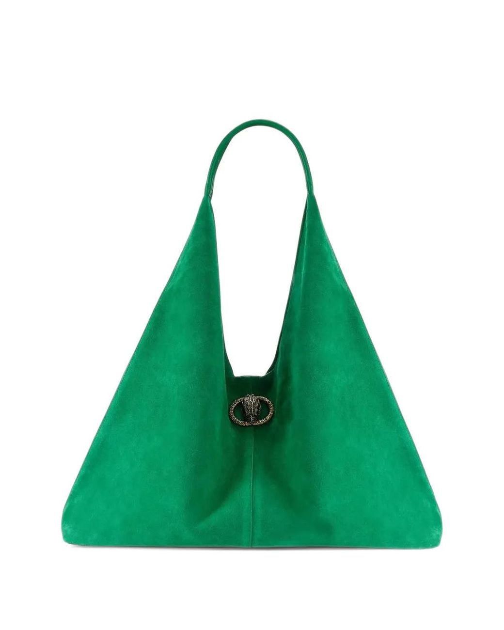 Kurt Geiger Green Chelsea Large Slouch Bag