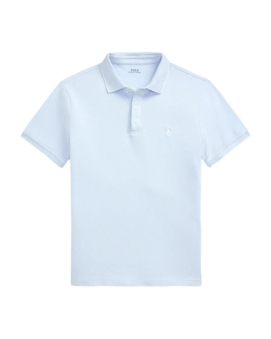 Polo Ralph Lauren Blue Short-Sleeved Polo Shirt for men
