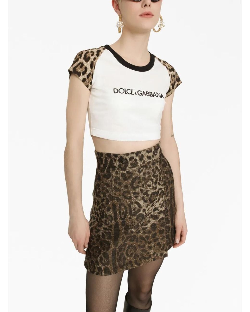 Dolce & Gabbana Brown Skirt