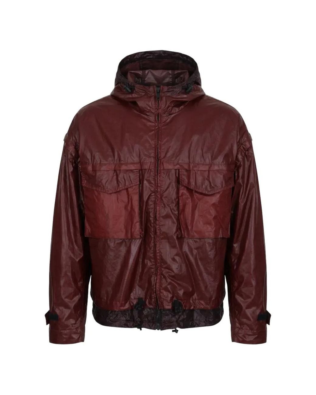 Dolce & Gabbana Red Veste Zippée À Capuche for men