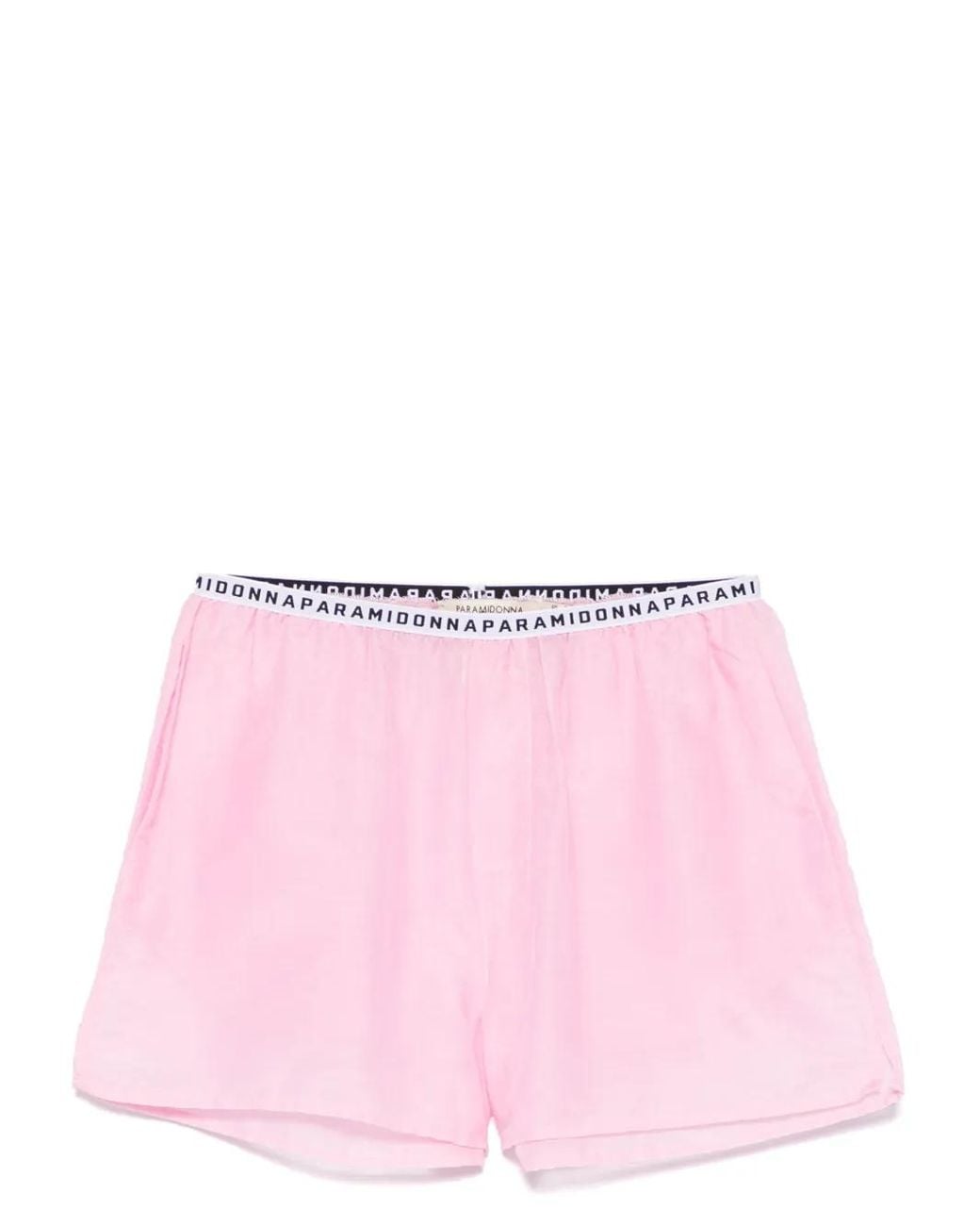 Paramidonna Zijden Strandshorts in het Pink