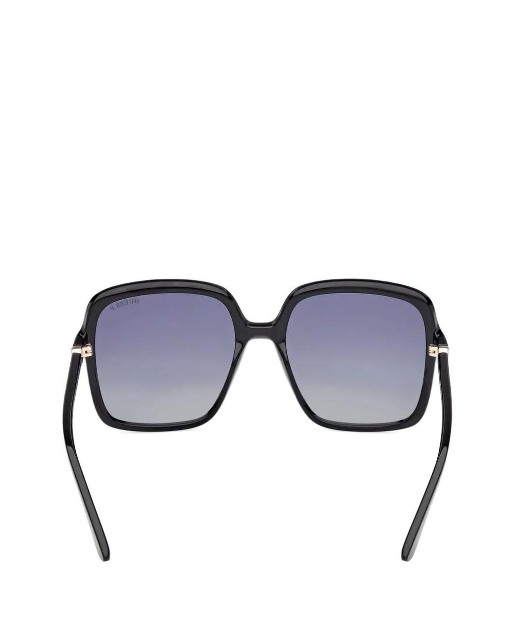 GUESS EYEWEAR Blue Square-Frame Sunglasses