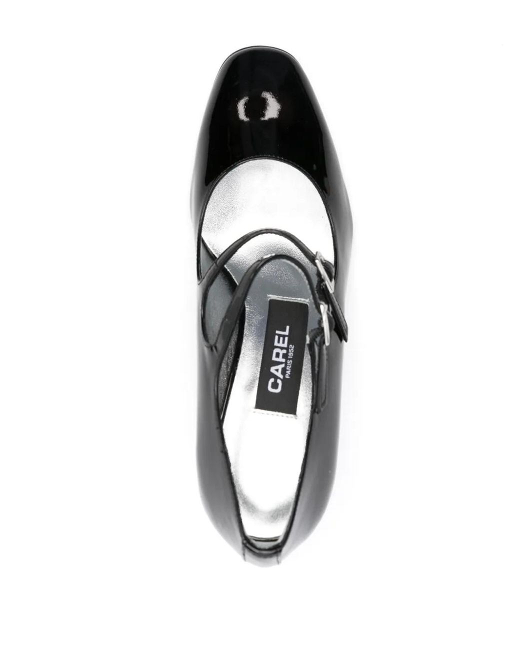 CAREL PARIS Black Alice 60Mm Leather Pumps