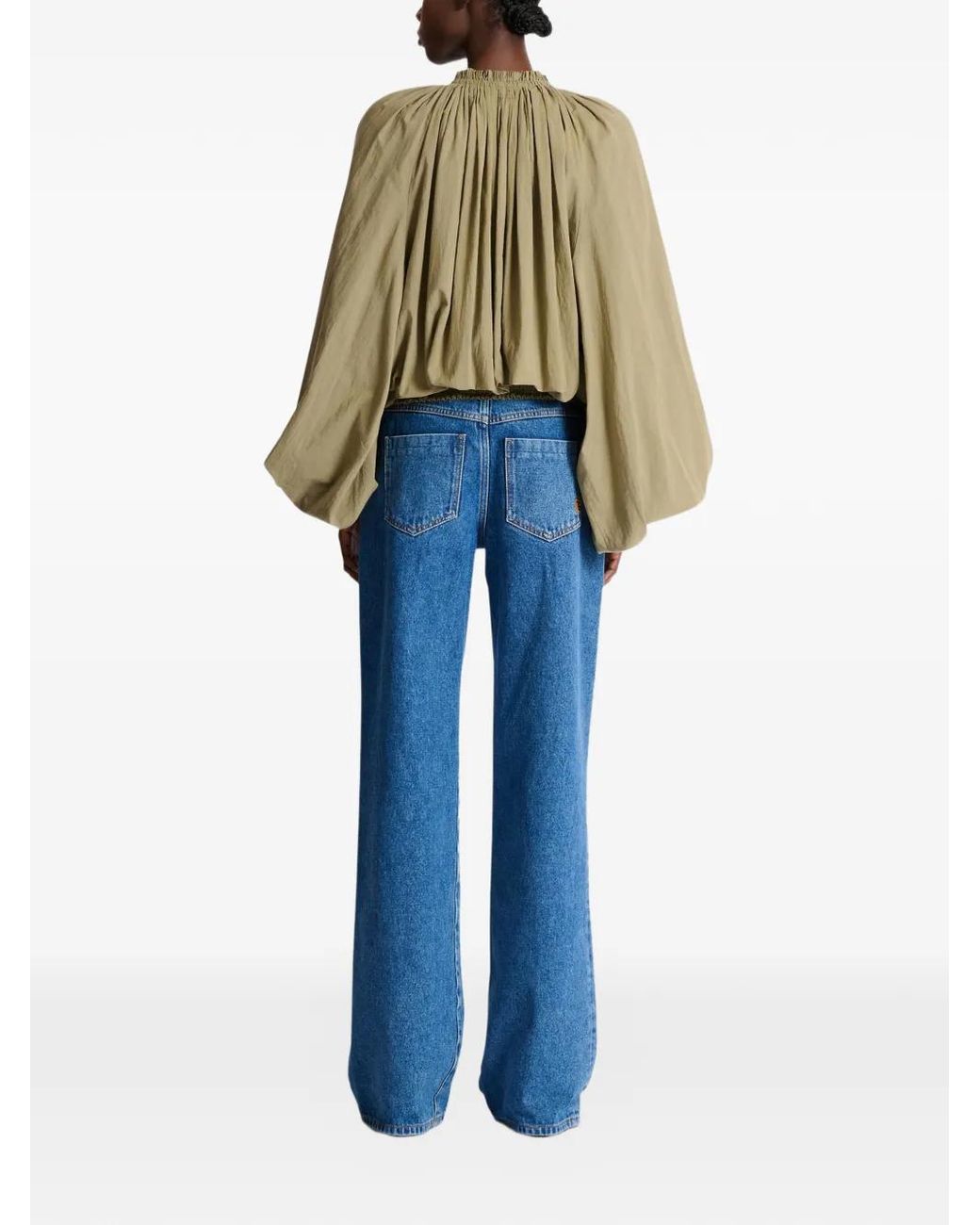 Balmain Natural Cotton Blouse