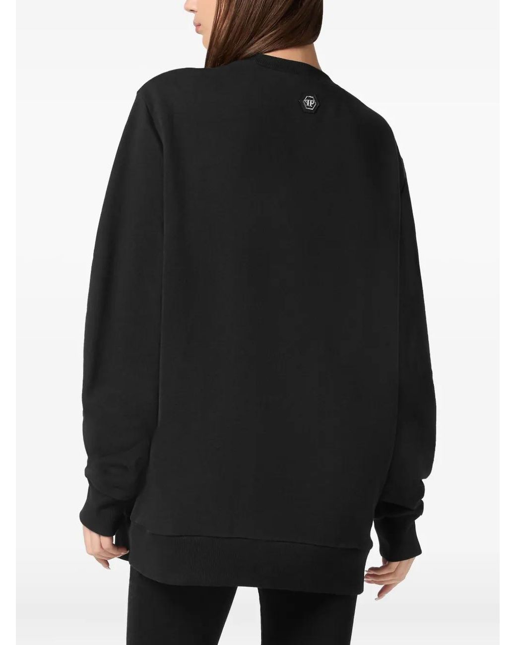 Philipp Plein Black Cars Racing Sweatshirt