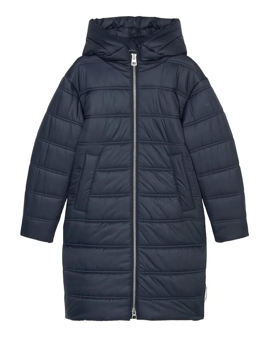 Marc O' Polo Donsjas Met Capuchon in het Blue