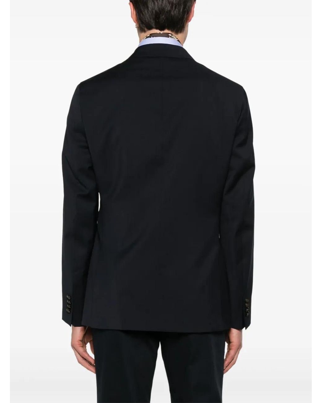 Etro Blue Wool Blazer for men