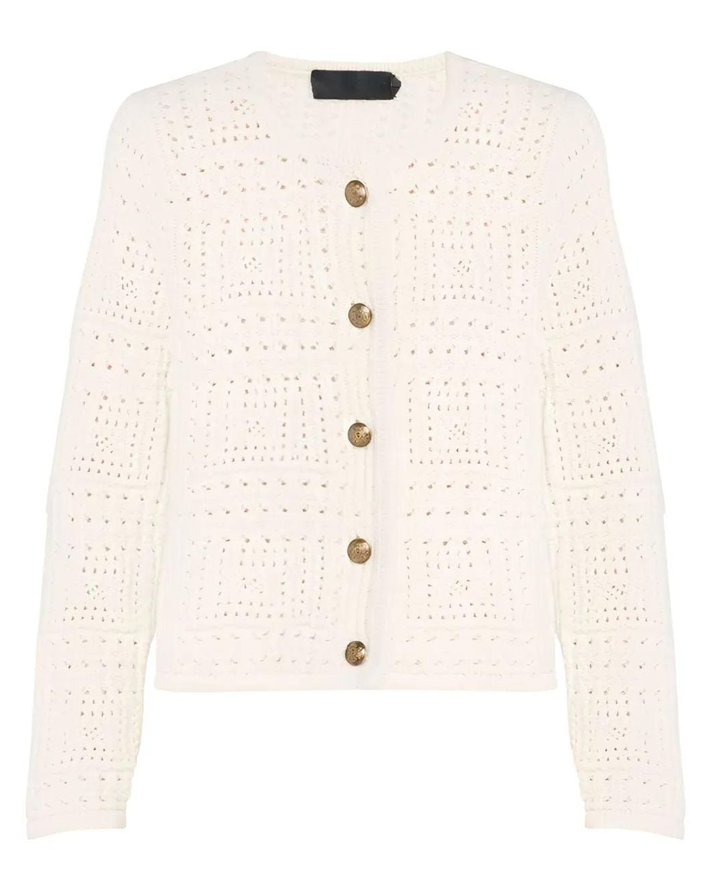 Nili Lotan Natural Cashmere Cardigan