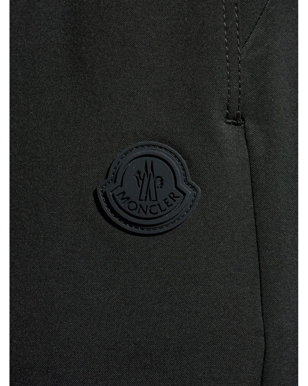 Moncler Jogginghose Mit Logo-Patch in Black für Herren