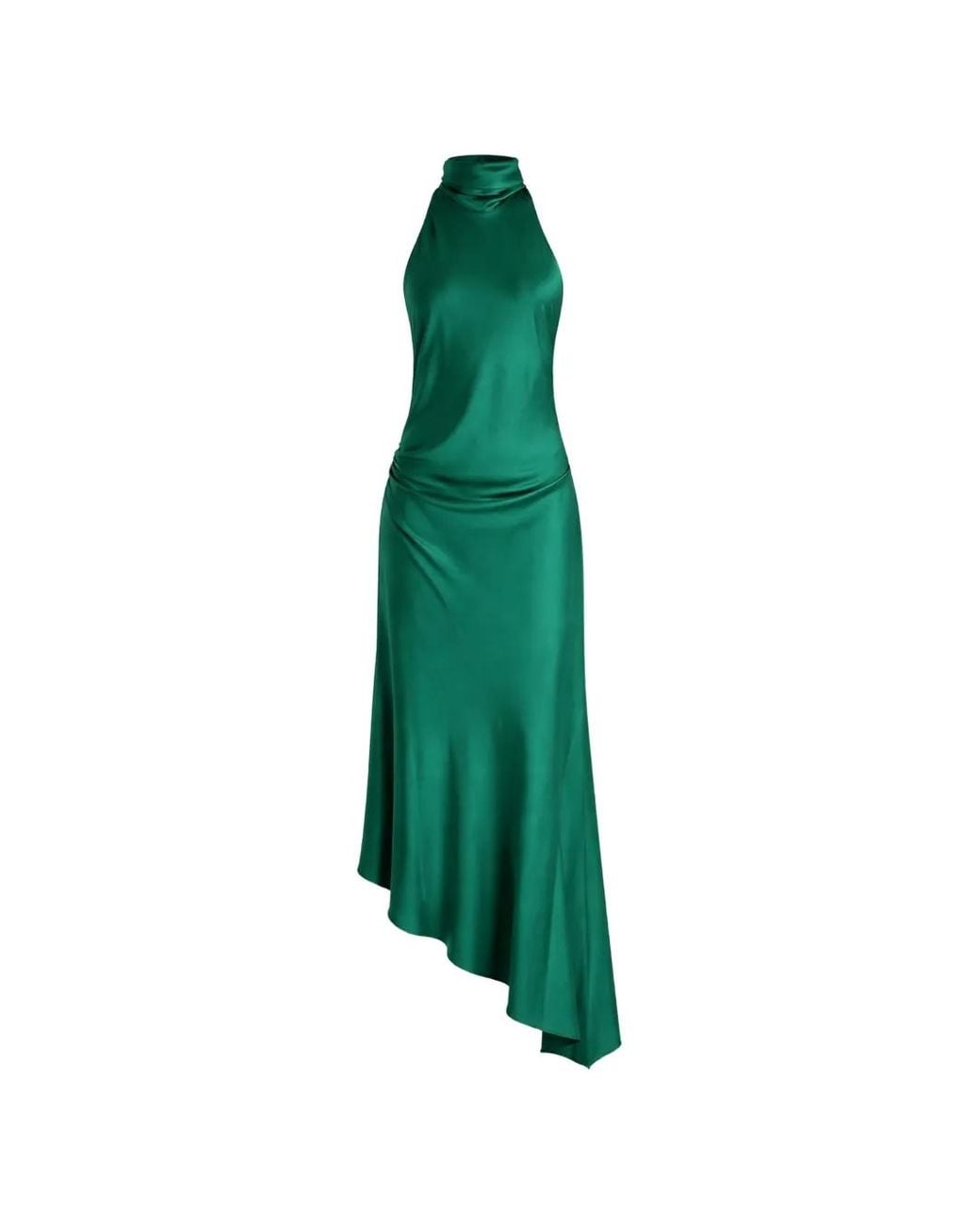 Jonathan Simkhai Green Monica Asymmetric Dress