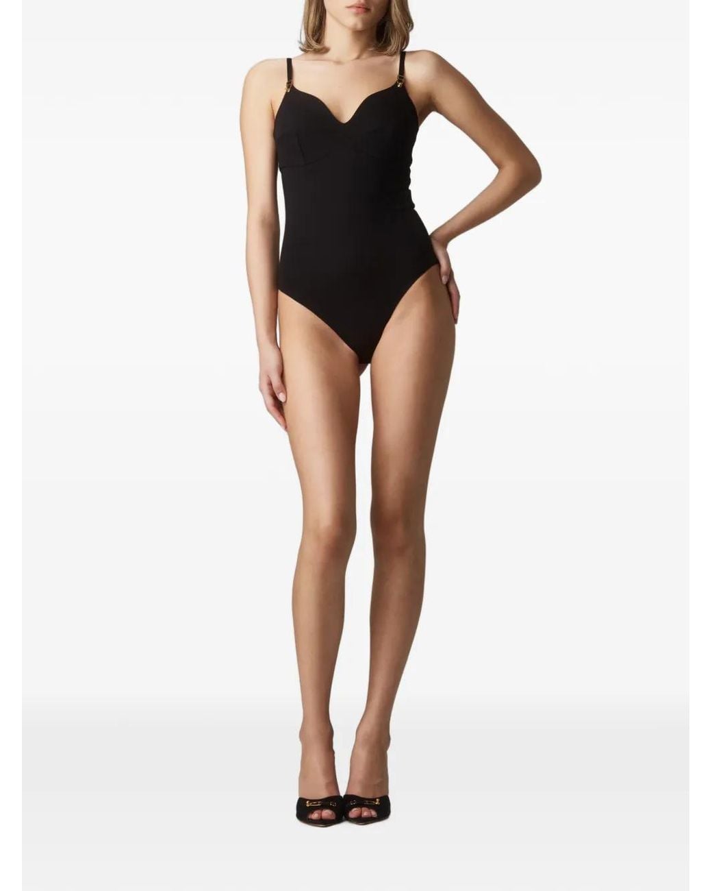 Murmur Black Skin Bodysuit