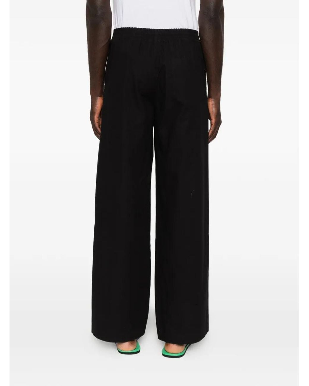 A.P.C. Black Pyjama Trouser Homme for men