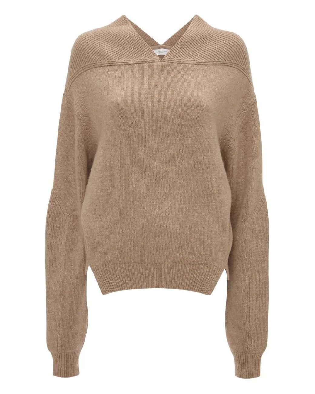 Victoria Beckham Natural Greige Suede Leather Belt