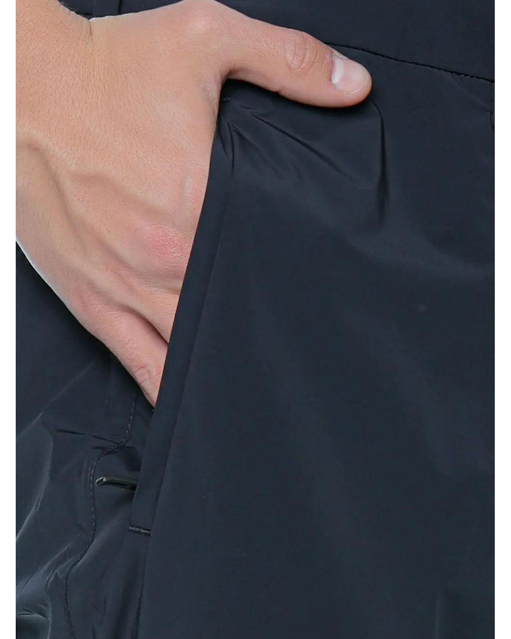 Emporio Armani Blue Straight-Leg Trousers for men