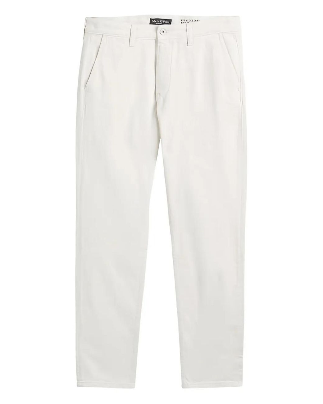 Marc O' Polo White Logo-Patch Jeans for men