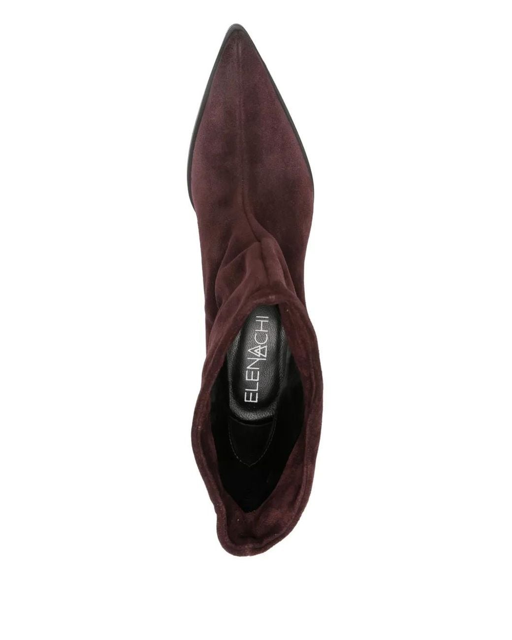 Elena Iachi Brown 50Mm Suede Ankle Boots