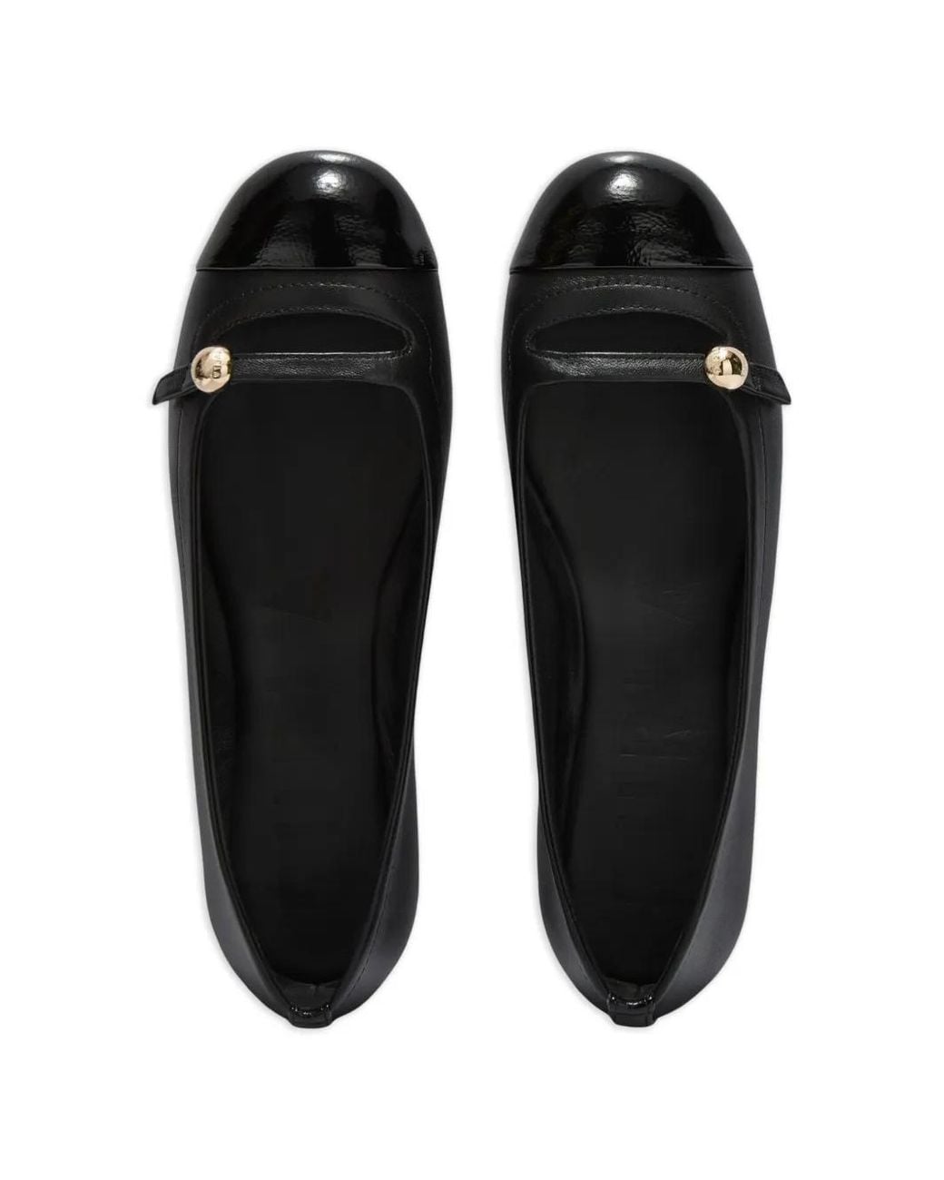 Furla Black Ballet Flats