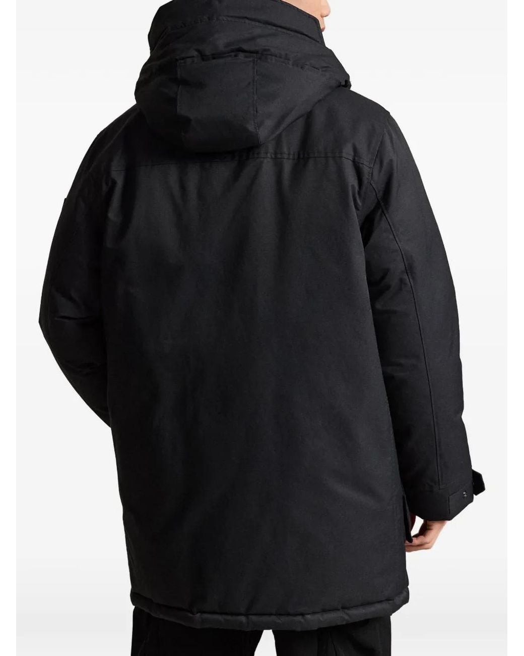 Polo Ralph Lauren Blue Lnnx Hooded Parka for men