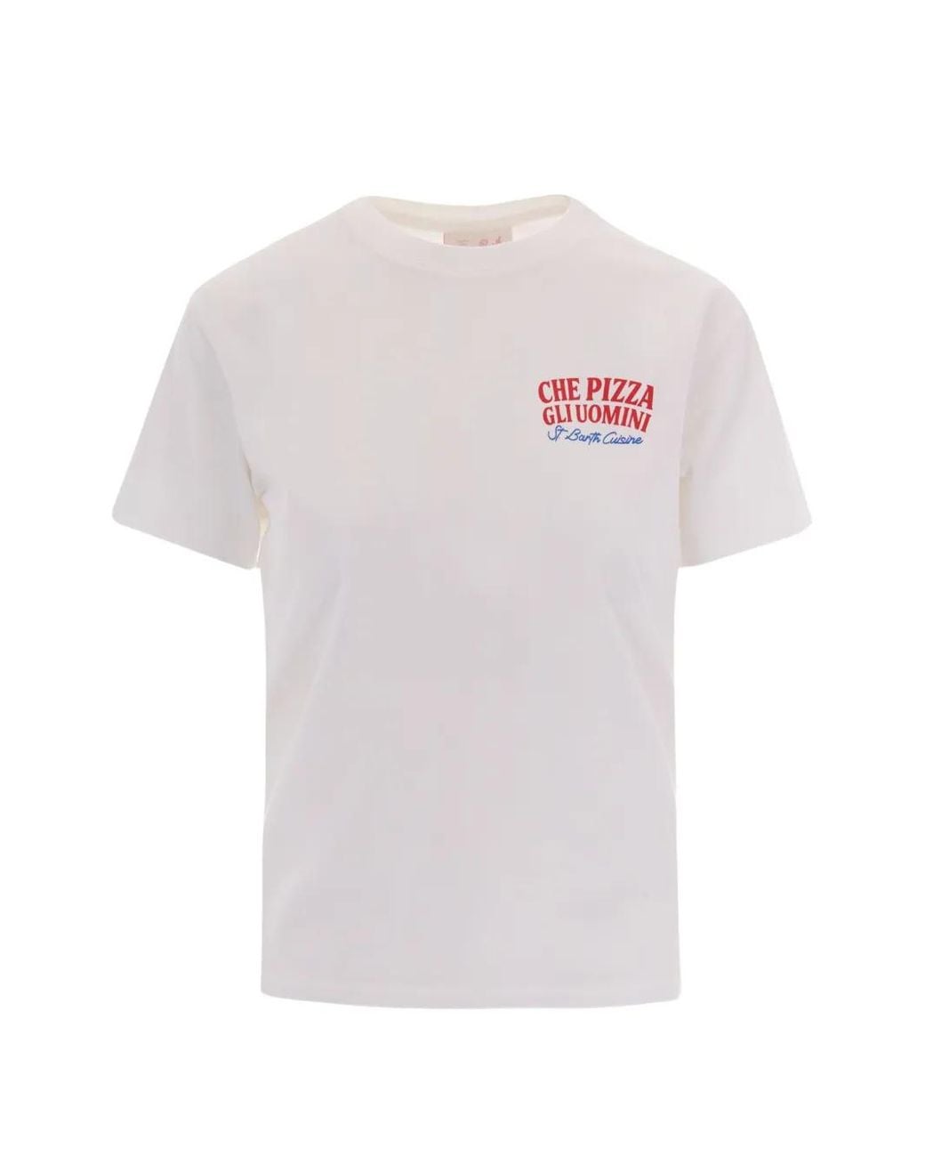 Mc2 Saint Barth White Emilie T-Shirt