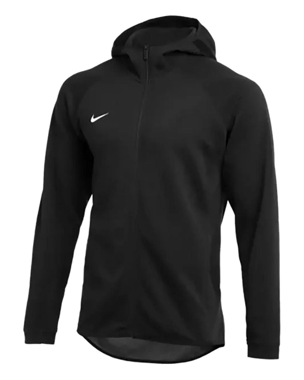 Nike Black Logo-Detail Hoodie for men