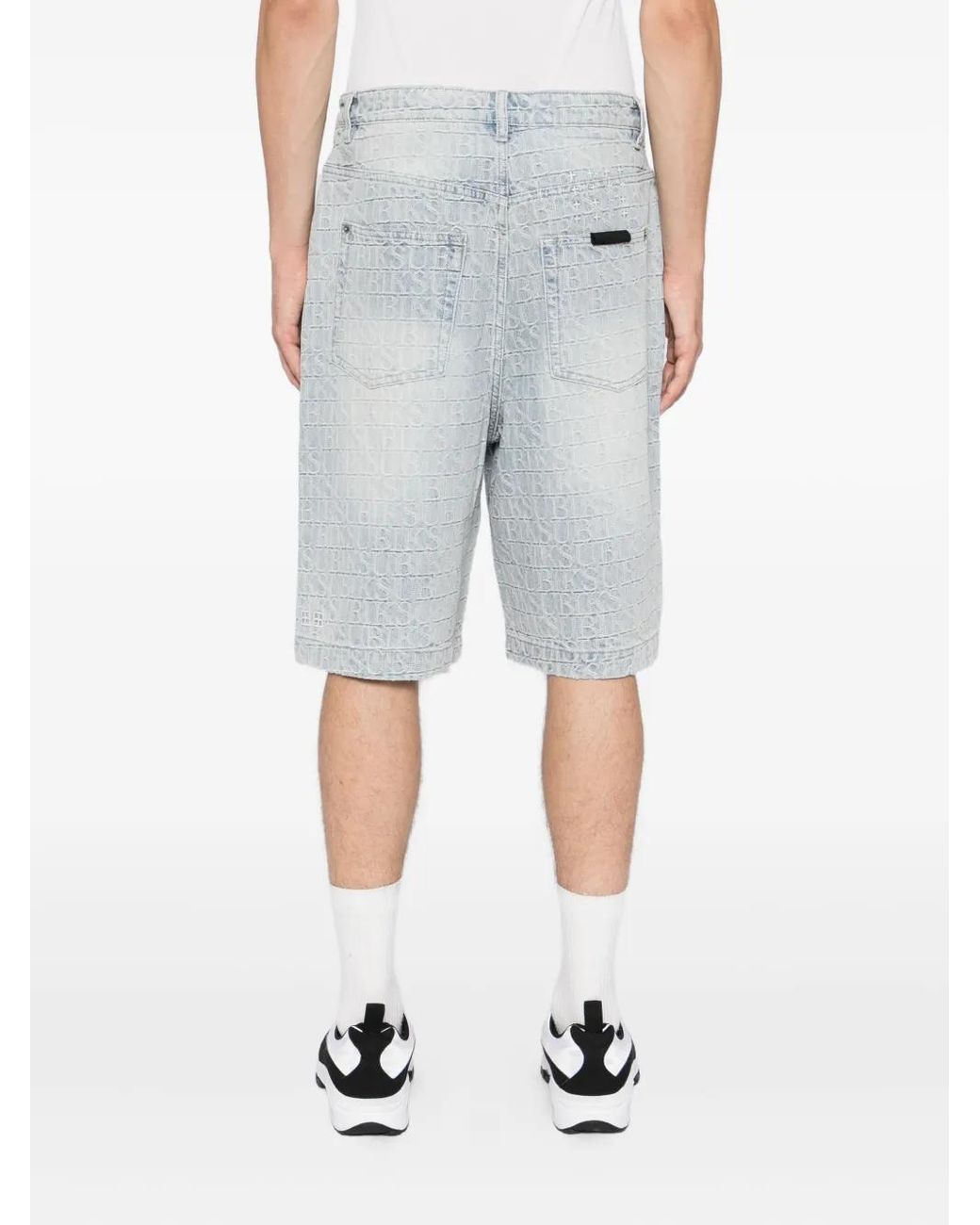 Ksubi Blue Maxx Shorts for men