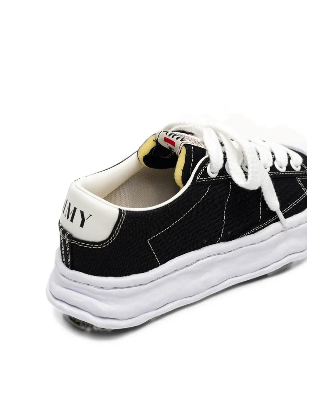 Maison Mihara Yasuhiro White Jackson Og Sole Canvas Low-Top Sneakers for men