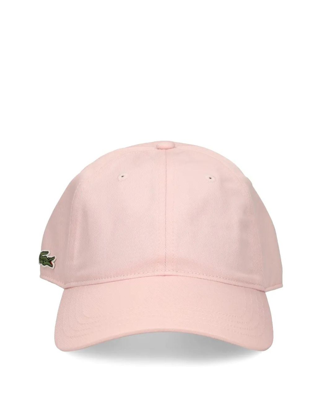 Lacoste Pink Cotton Twill Cap