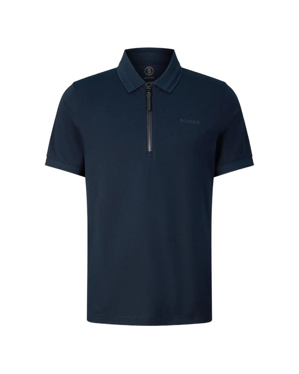 Bogner Blue Timo Piqué Polo Shirt for men
