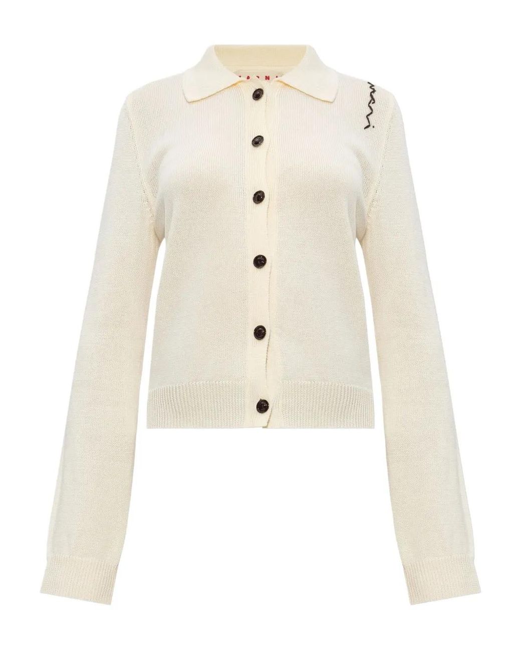 Marni White Cardigans
