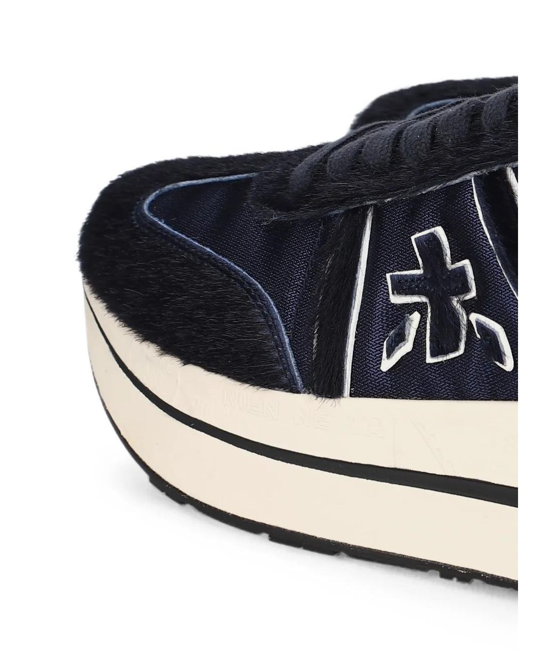 Premiata Blue Bethcoin 8506 Platform Sneakers