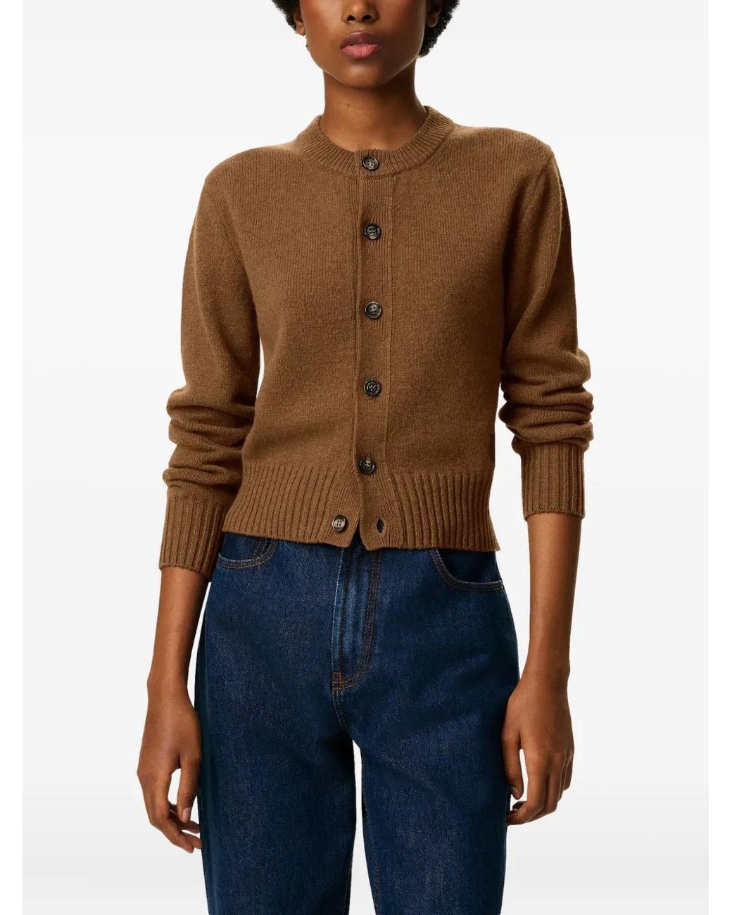 AMI Vest Met Logo in het Brown