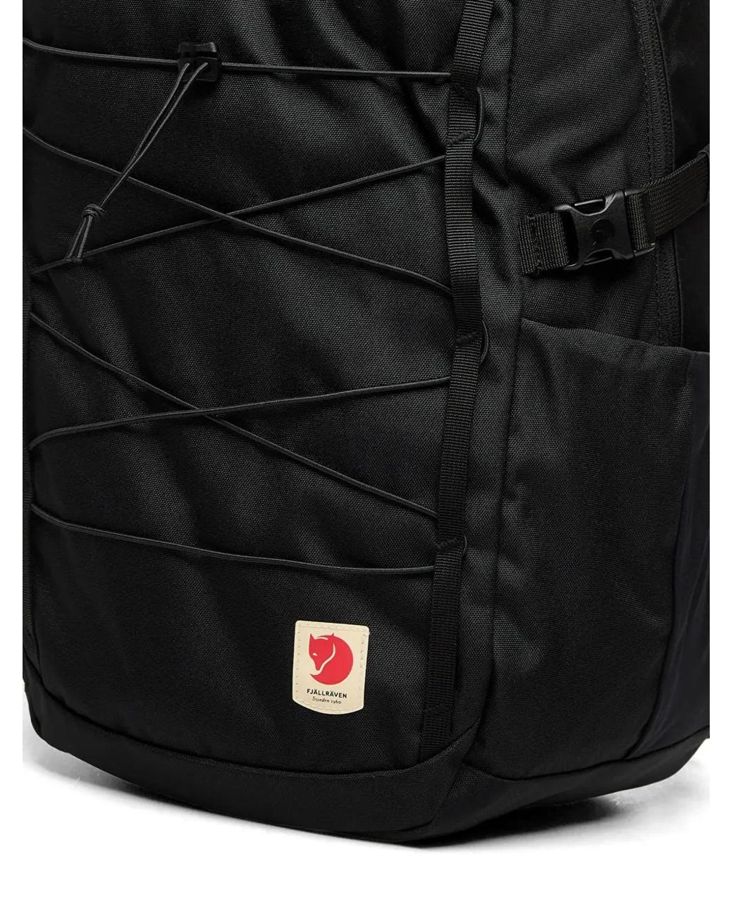 Fjallraven Black Skule 24 Bungee-Cord Backpack