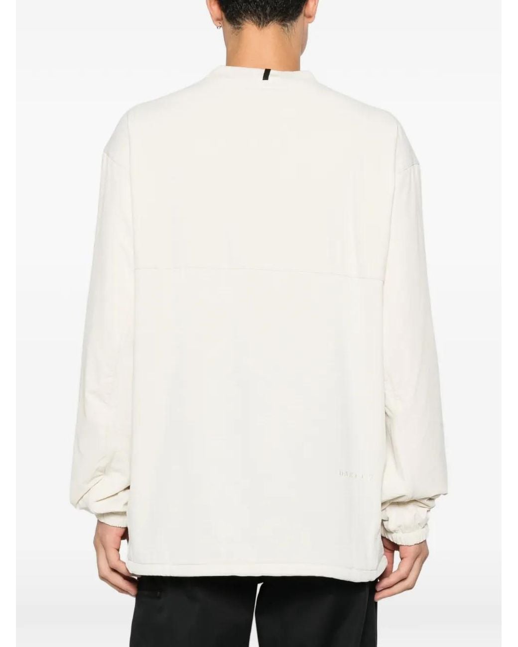 Oakley White Logo-Embroidered Sweatshirt for men
