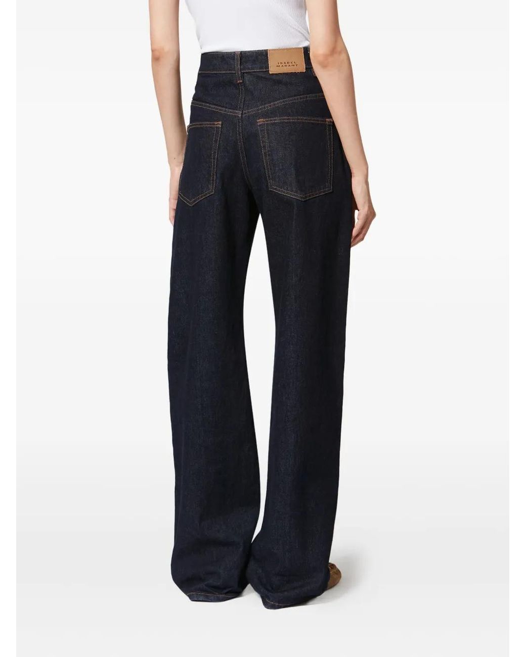 Isabel Marant Blue Drolane Jeans