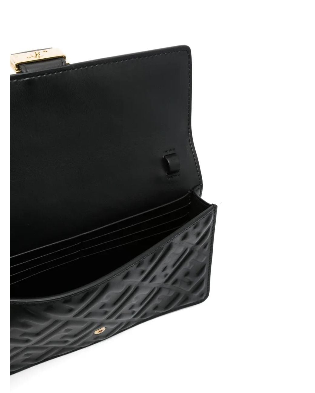 Fendi Black Baguette Wallet-On-Chain
