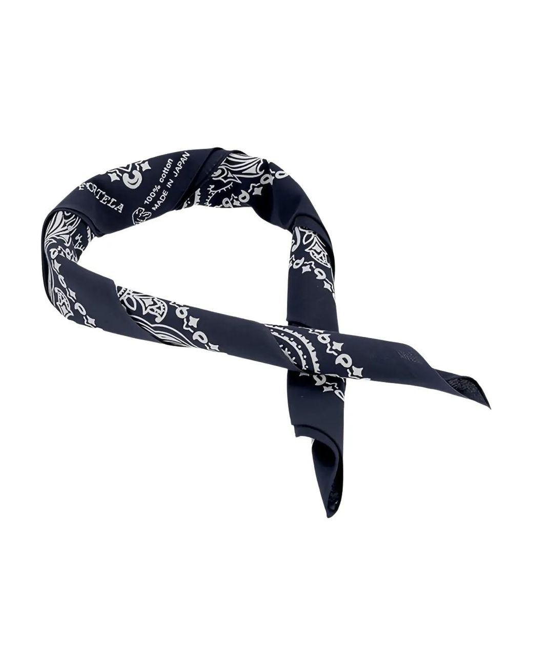 Fortela Blue Paisley Bandana for men