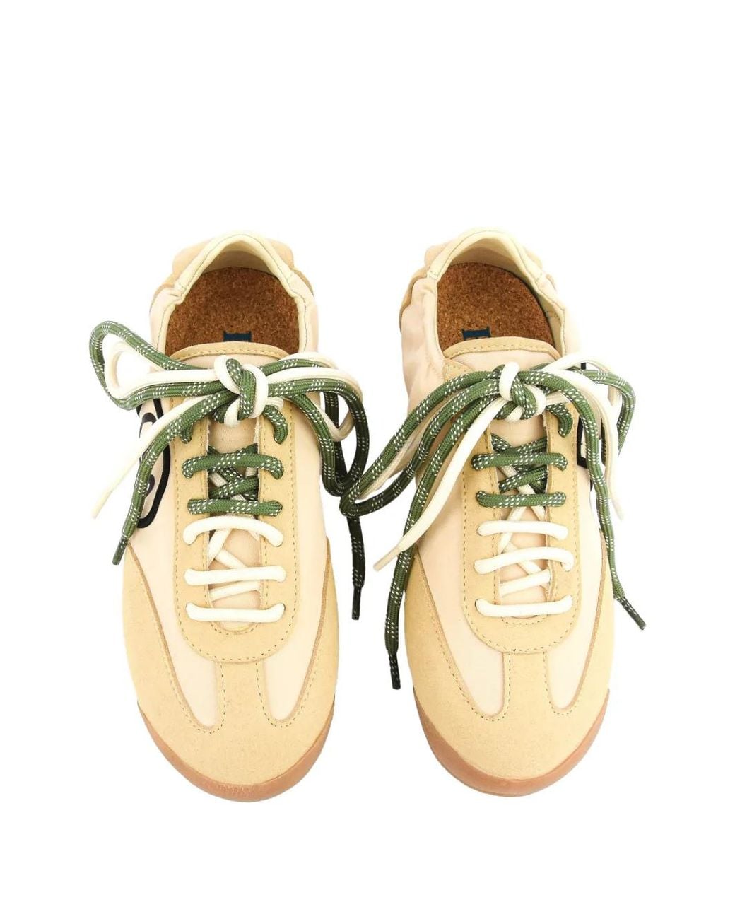 POSA White Runner Logo-Print Sneakers