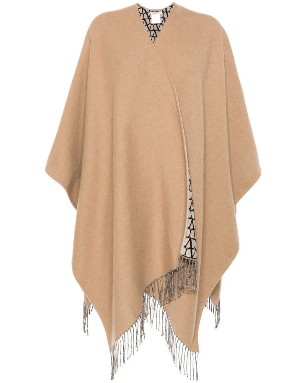Valentino Garavani Natural Toile Iconographe Cape