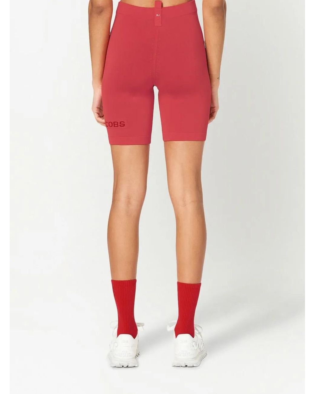 Marc Jacobs Red The Sport Cycling Shorts