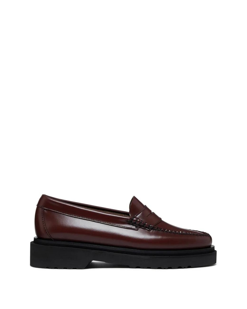 G.H.BASS White Weejuns Step Penny Loafers