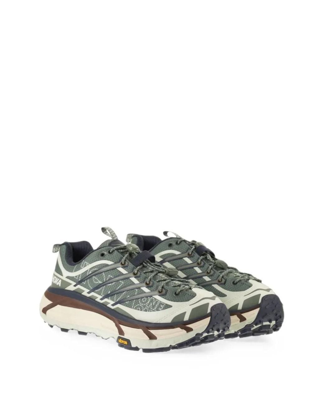 Hoka One One Green Mafate Three2 Sneakers for men
