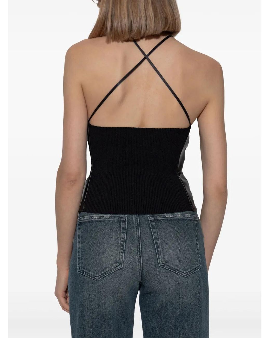 DIESEL Black L-Luvia Tank Top