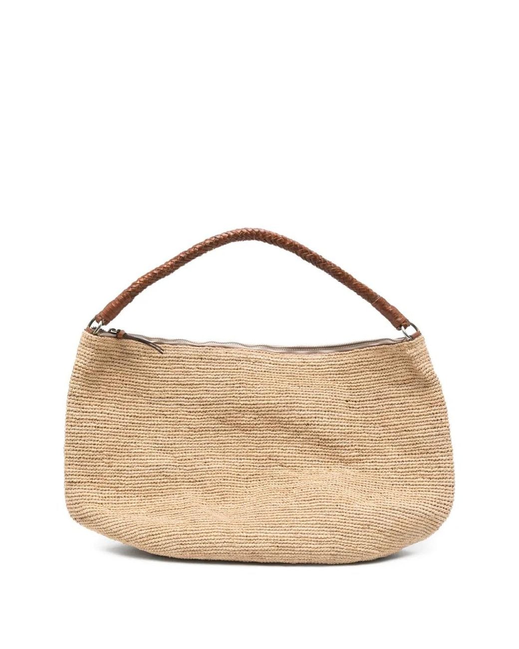 IBELIV Metallic Utopia Crocheted Raffia Shoulder Bag