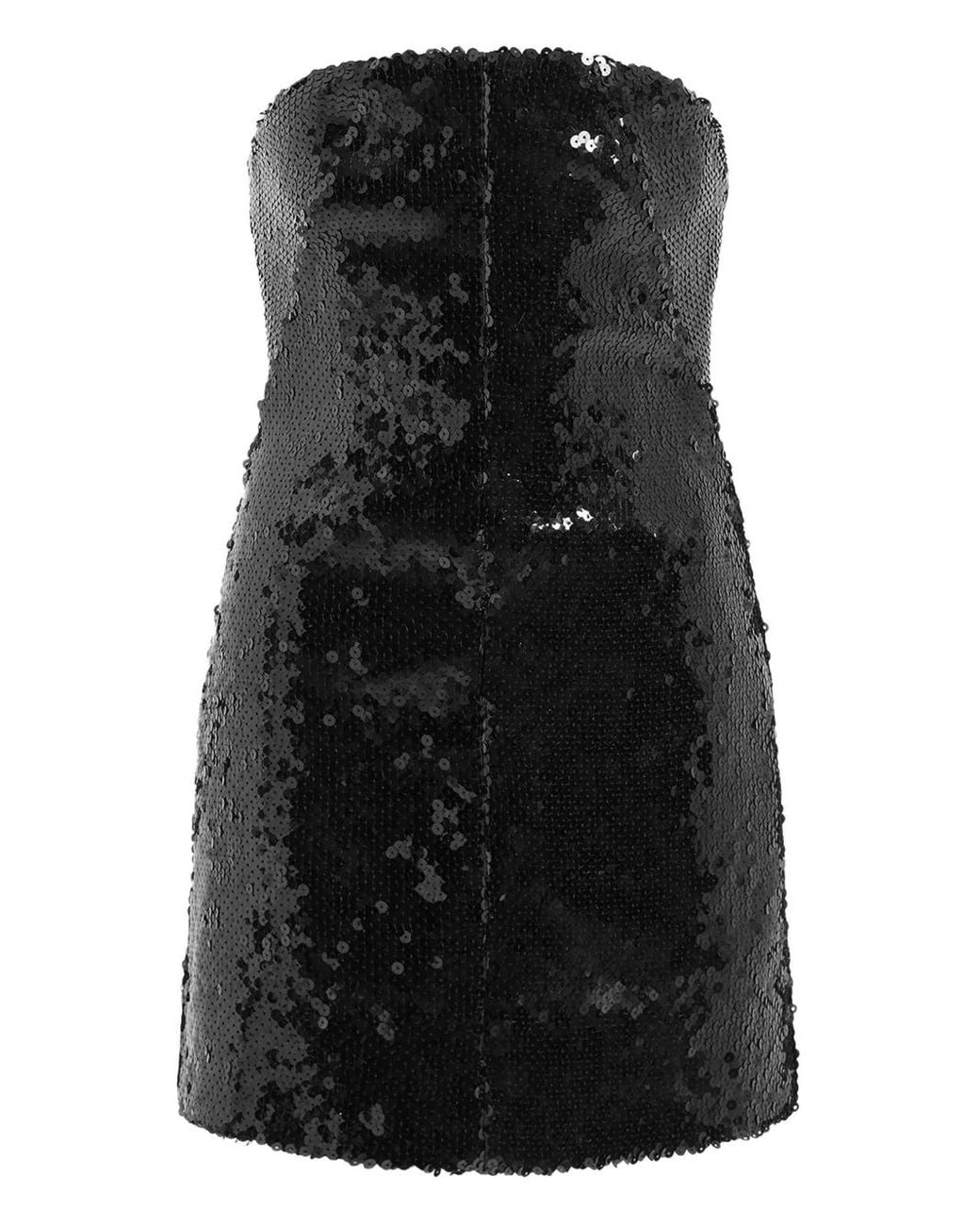 16Arlington Black Stell Sequinned Mini Dress