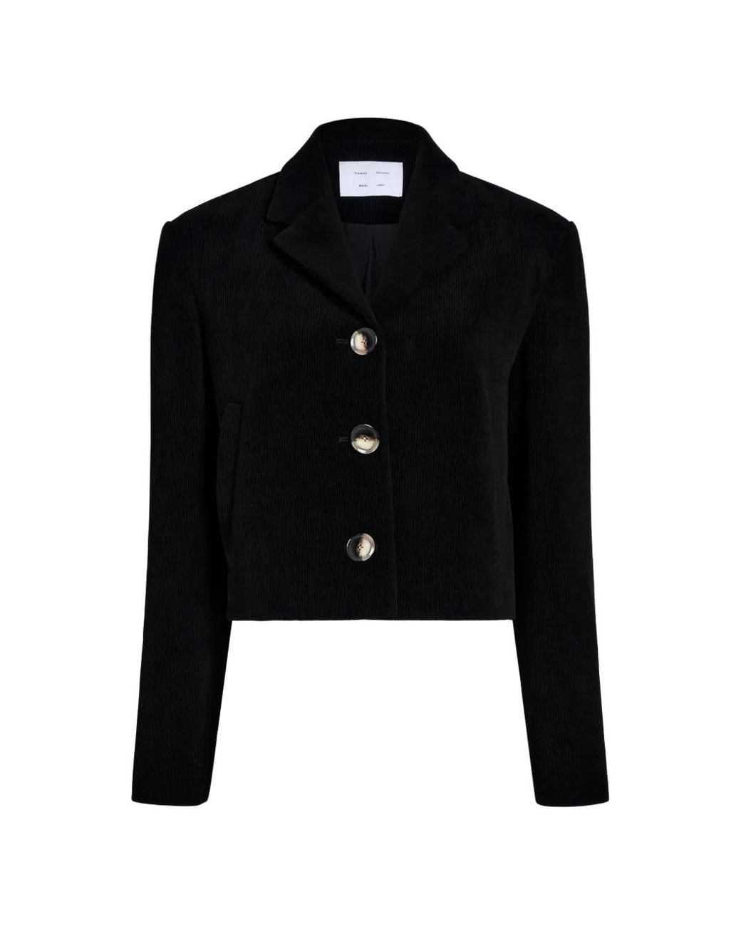 Proenza Schouler Black Nima Corduroy Jacket