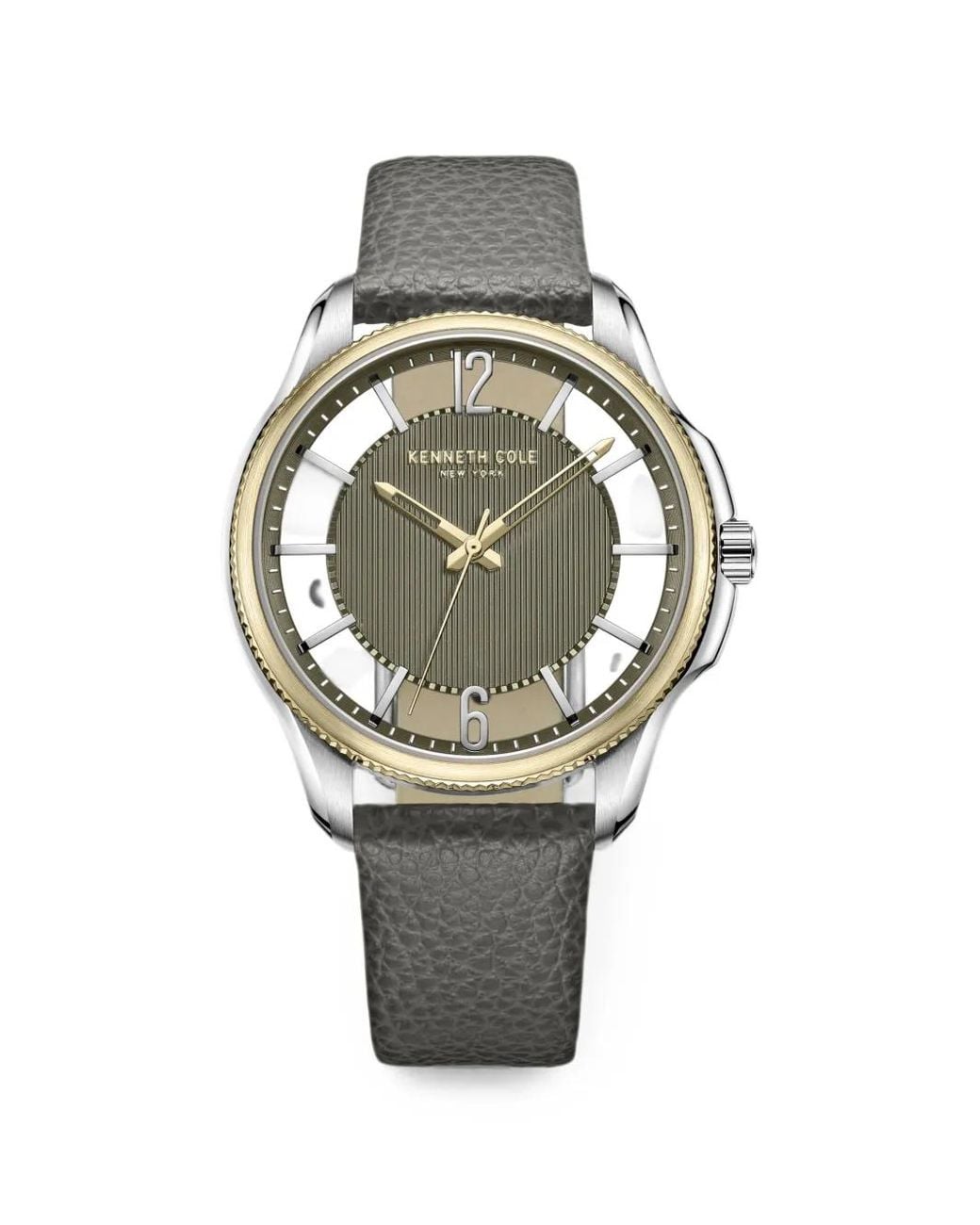 Kenneth Cole Gray Montre Classic Mm for men
