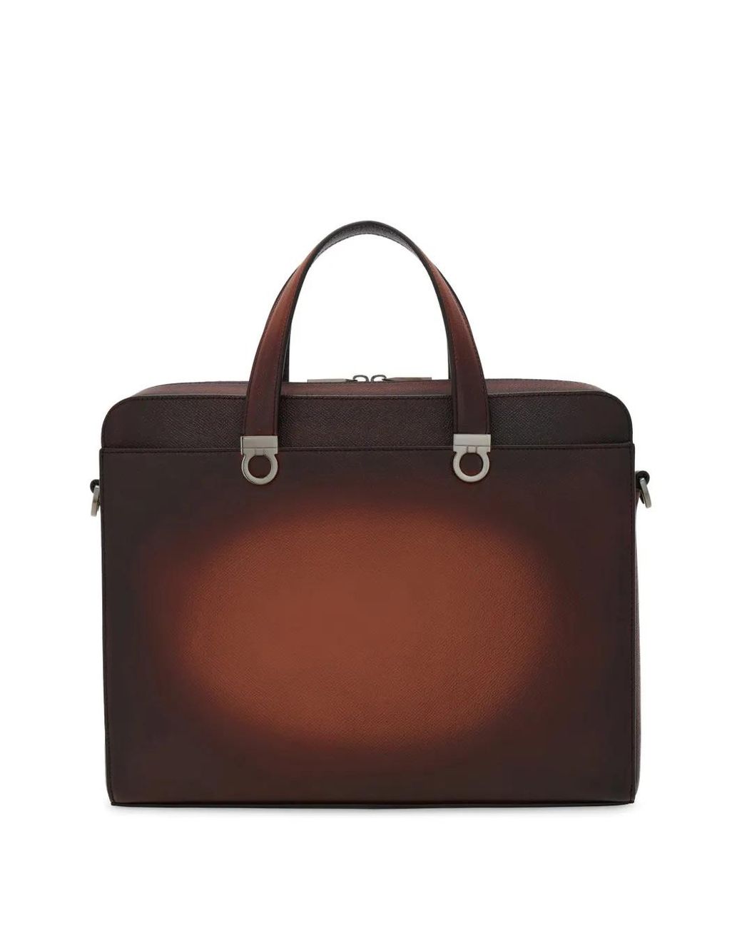 Portadocumenti Gancini di Ferragamo in Brown da Uomo