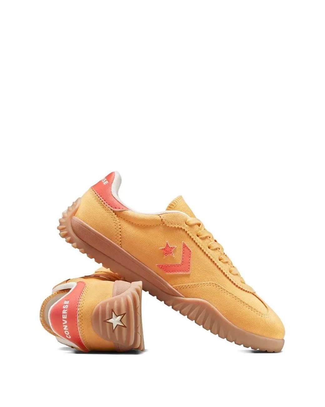 Converse Yellow Run Star Logo Sneakers