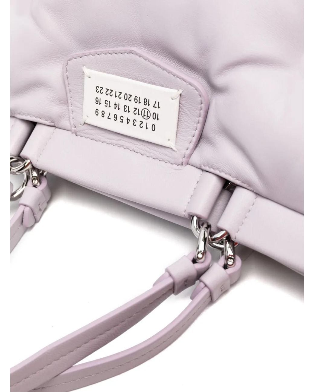 Maison Margiela Gray Small Glam Slam Tote Bag