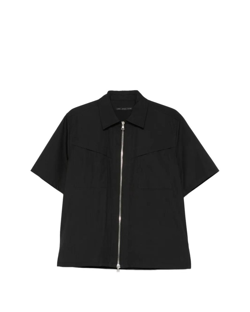 Low Brand Black Zip Pocket Shirt for men